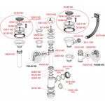 Сифон для мойки Alcaplast A443P-DN50/40 Сифон для мойки Alcaplast A443P-DN50/40